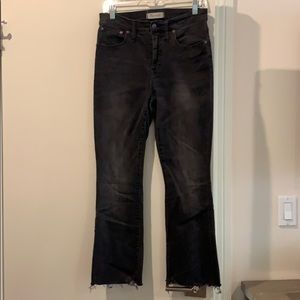 Madewell Cali Demi Bootcut Crop Jeans